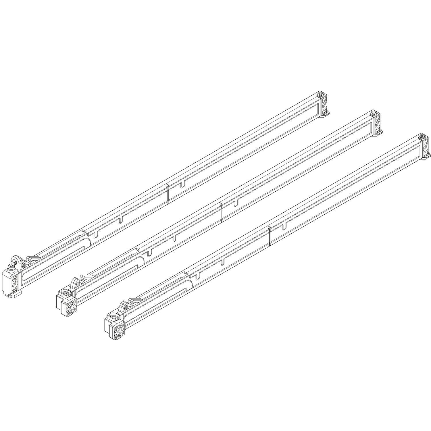 Hawa HAWA Combino 80 H FS OL Dämpfeinzug 65 - 80 kg, 4 Stück
