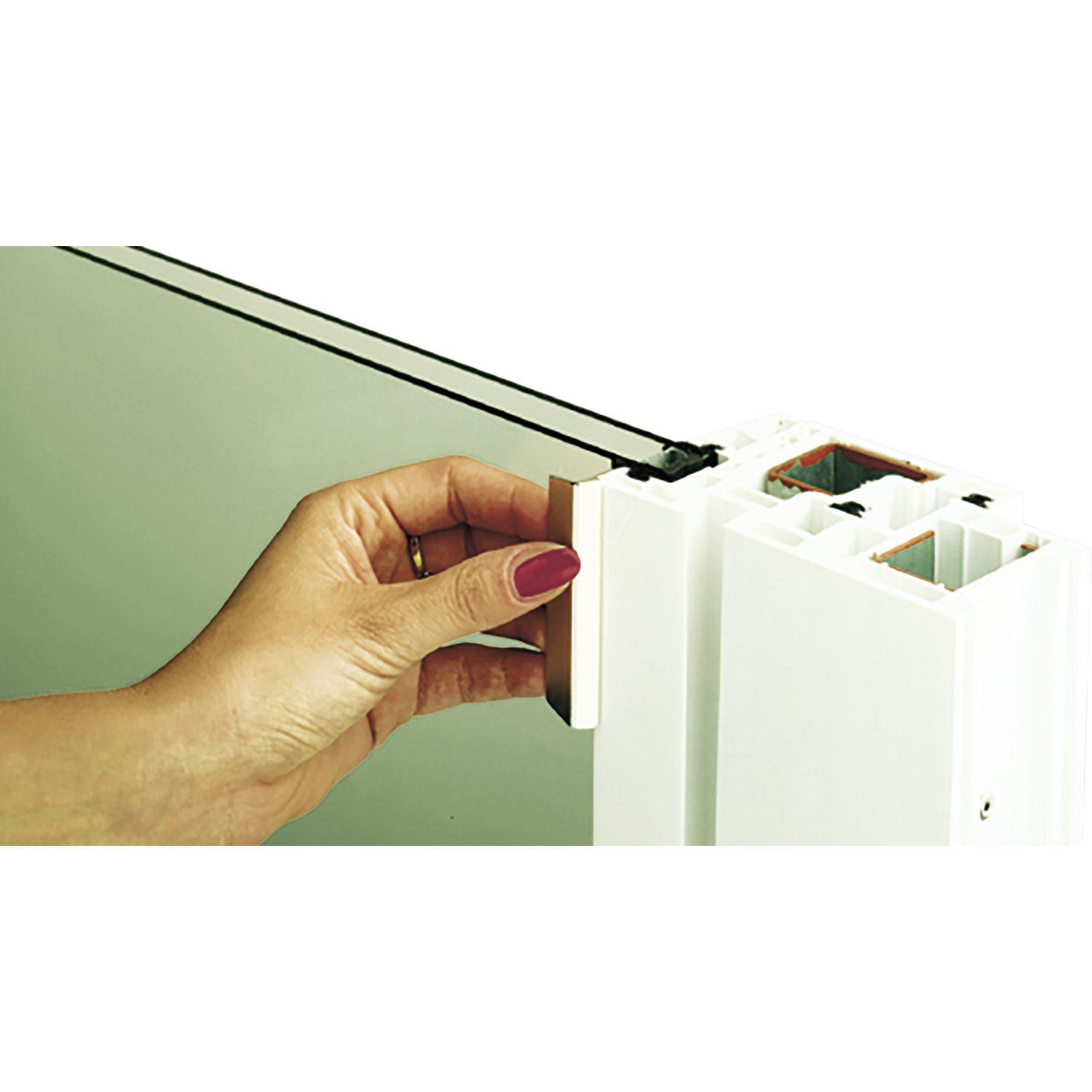Maco #39589 Balkontürgriff BASE Länge 72mm Aluminium schwarzbraun