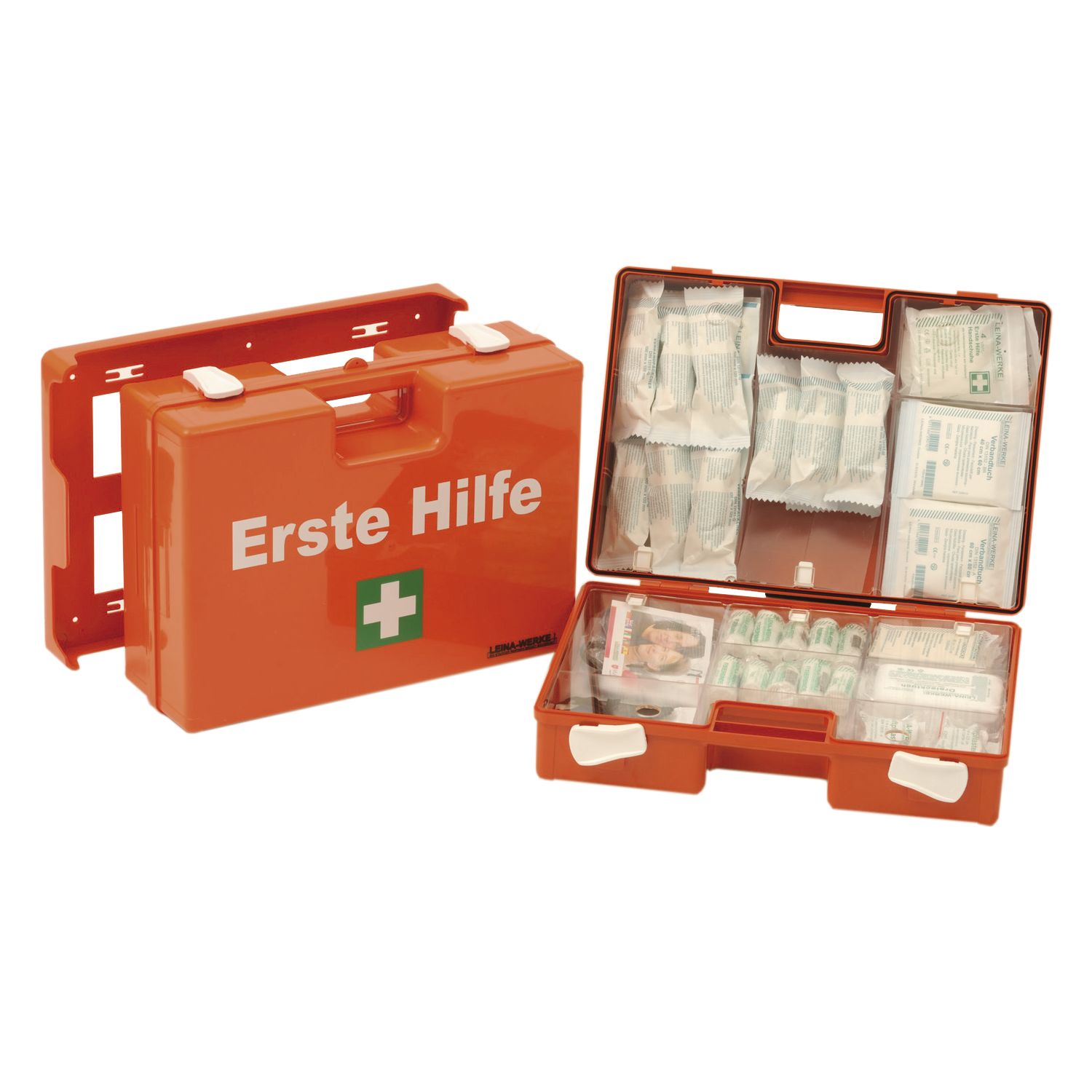 Leina-Werke Erste-Hilfe Verbandkasten Kunststoff mit Aufdruck Type I