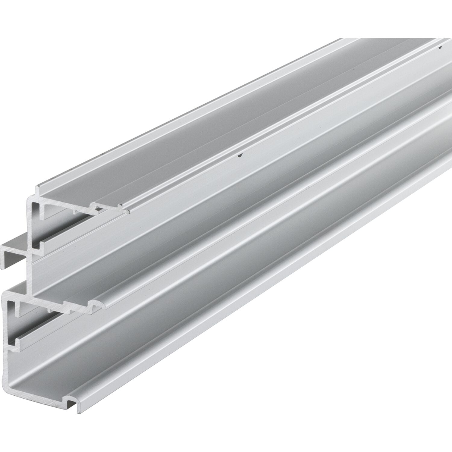 Hawa HAWA Combino 65 H FS/80 H FS Doppellaufschiene untenlaufend 4000 mm, Alu elox. (250 mm)