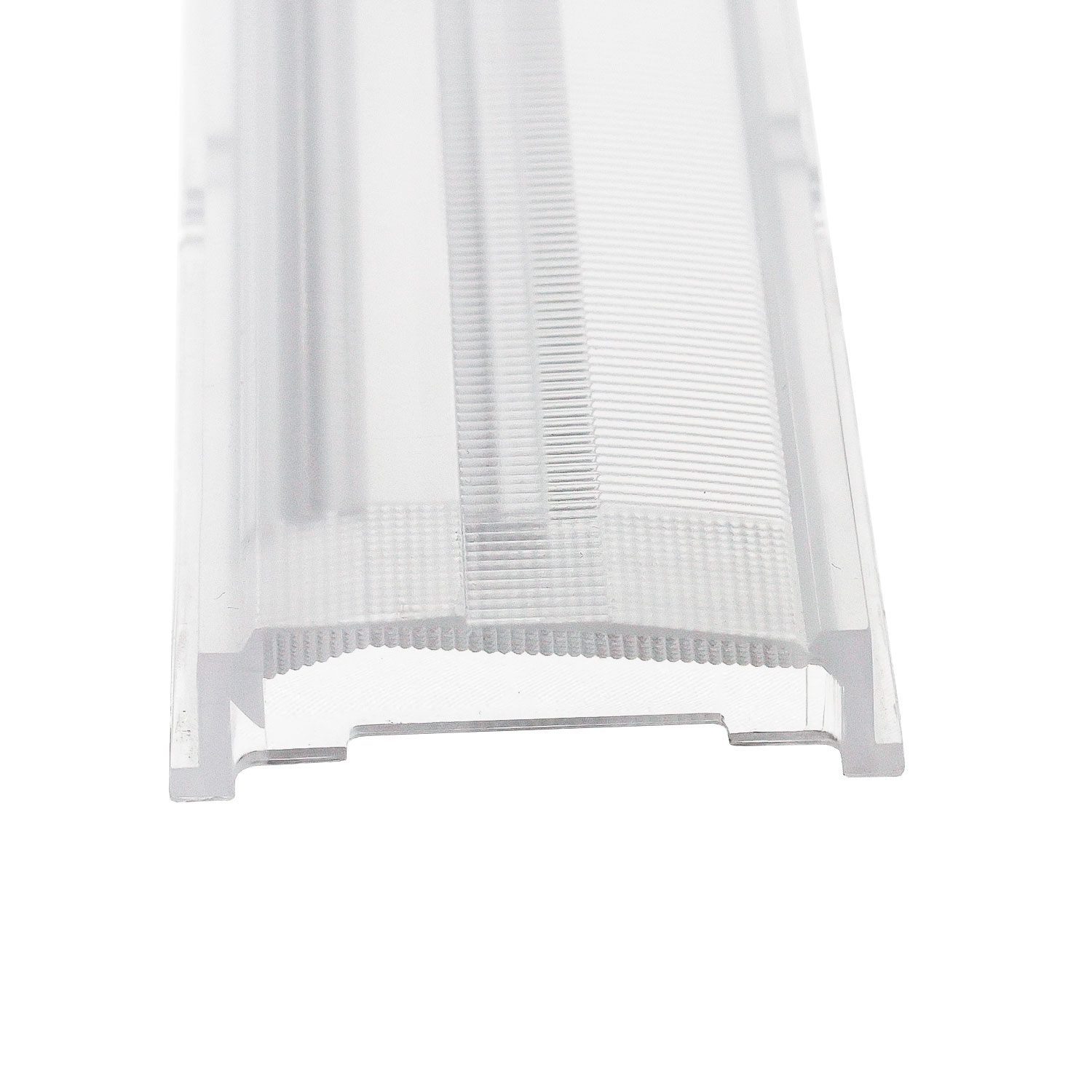 ISOLED Einschubcover 25° Linse asymmetrisch für 3-Phasen Linearleuchte prismatisch 120cm