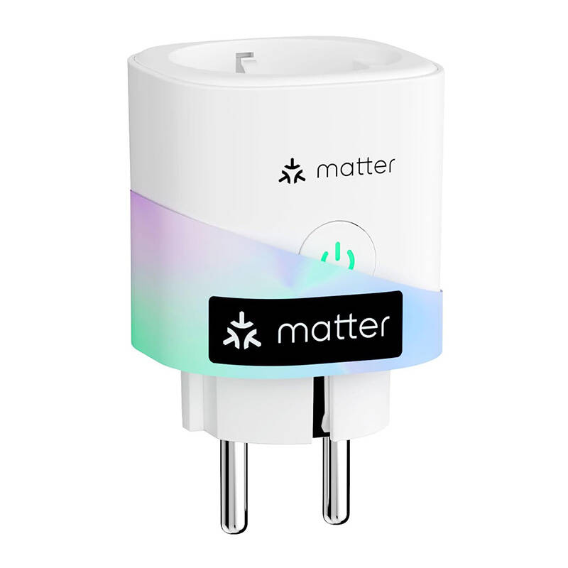 Meross Smarte Steckdose mit Energiemessgerät Matter