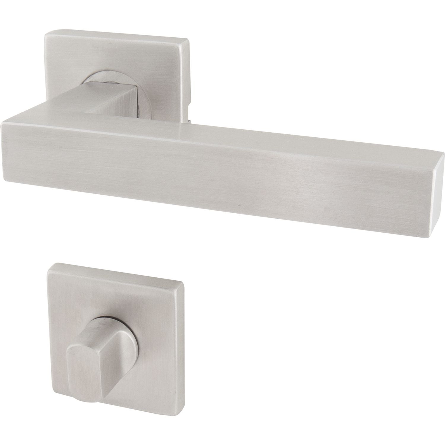 MARCHESI Drückergarnitur PULA - auf Rosette WC, 38 - 45, Edelstahl