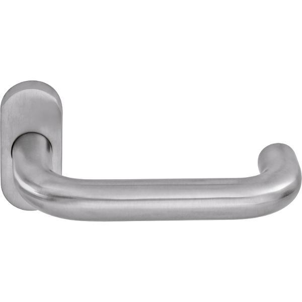 Ogro OGRO Drückerlochteil PREMIUM 8100 - ohne Rosette, 23,5 mm, silber eloxiert