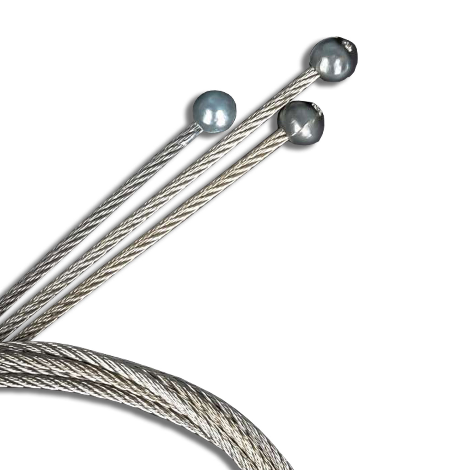 ISOLED Stahlseil mit Kugelkopf 1,5mm Länge 1,5m