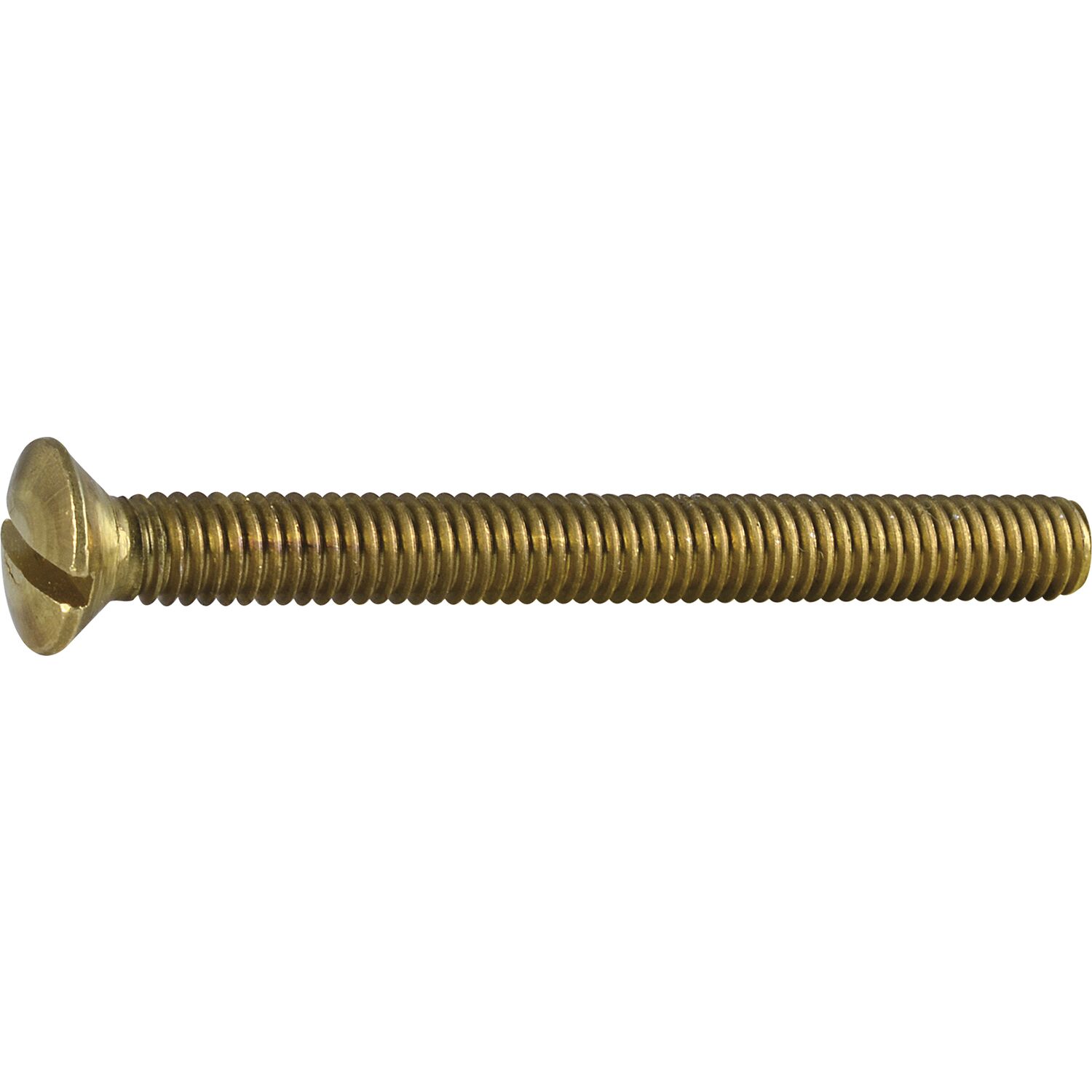 ninka DIN964A M 4X 90 Messing blank Linsenschraube
