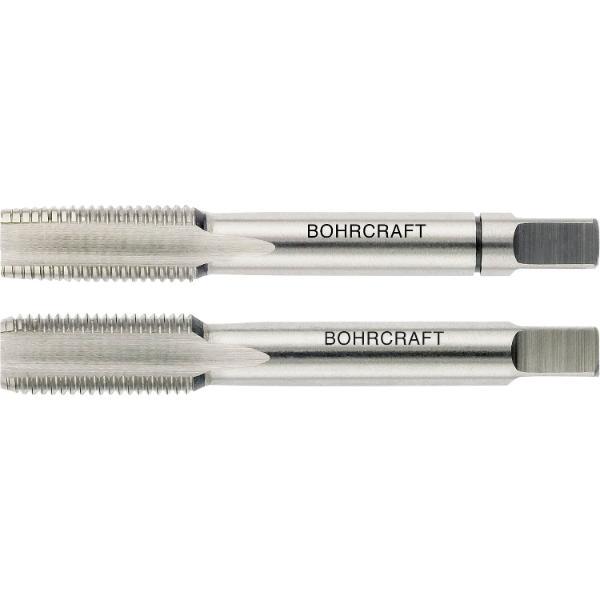 Bohrcraft Hand-Gewindebohrer-Satz HSSG DIN2181 6H metrisches Feingewinde 16x1.5