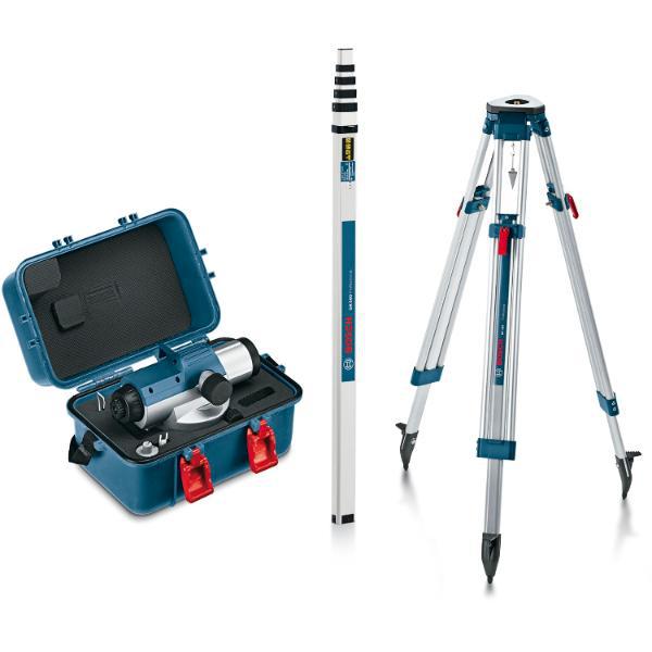 Bosch Baunivelierer-Set GOL26G + Stativ BT160 + Messlatte GR500 ()