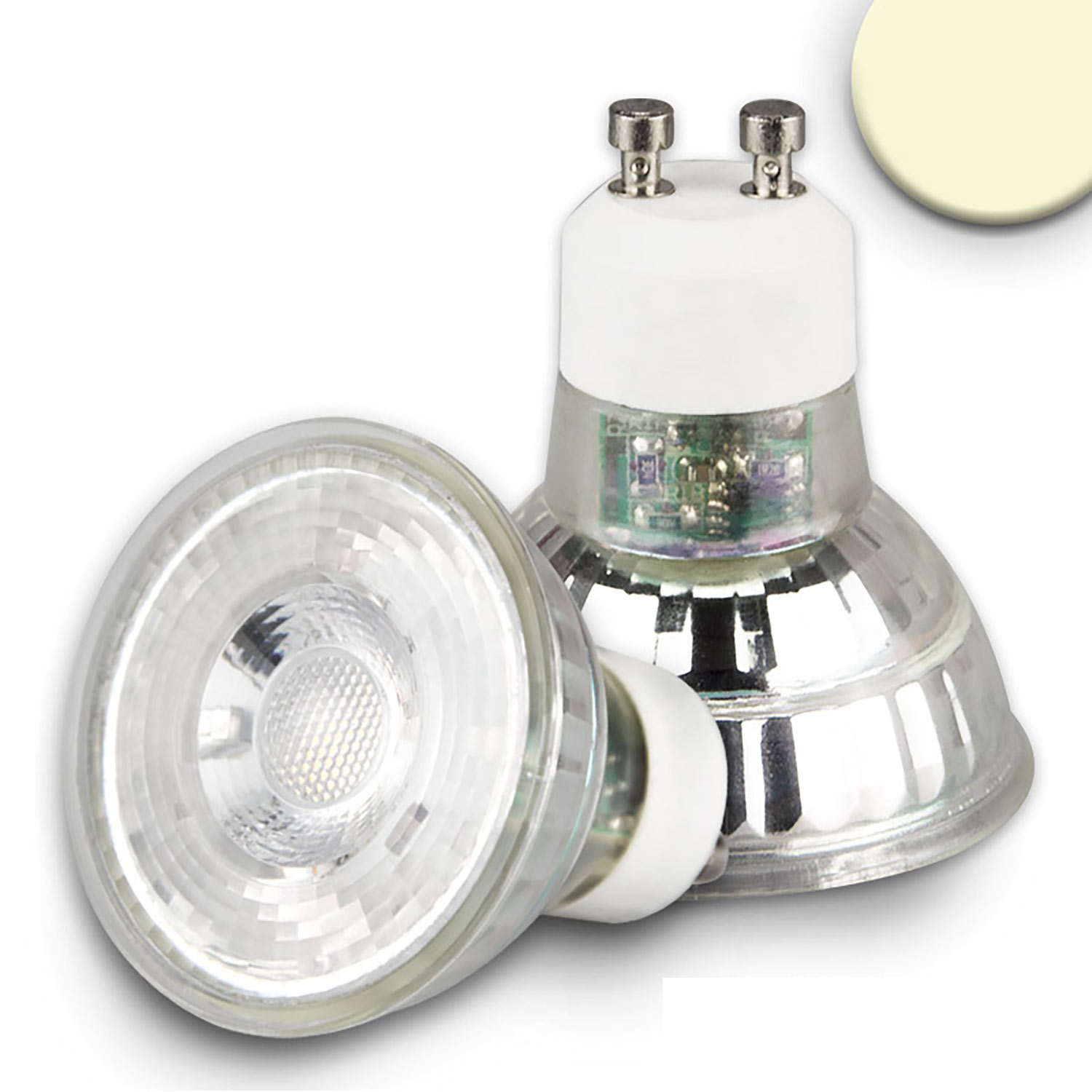 ISOLED GU10 LED Strahler 5W 45° prismatisch warmweiß CRI90