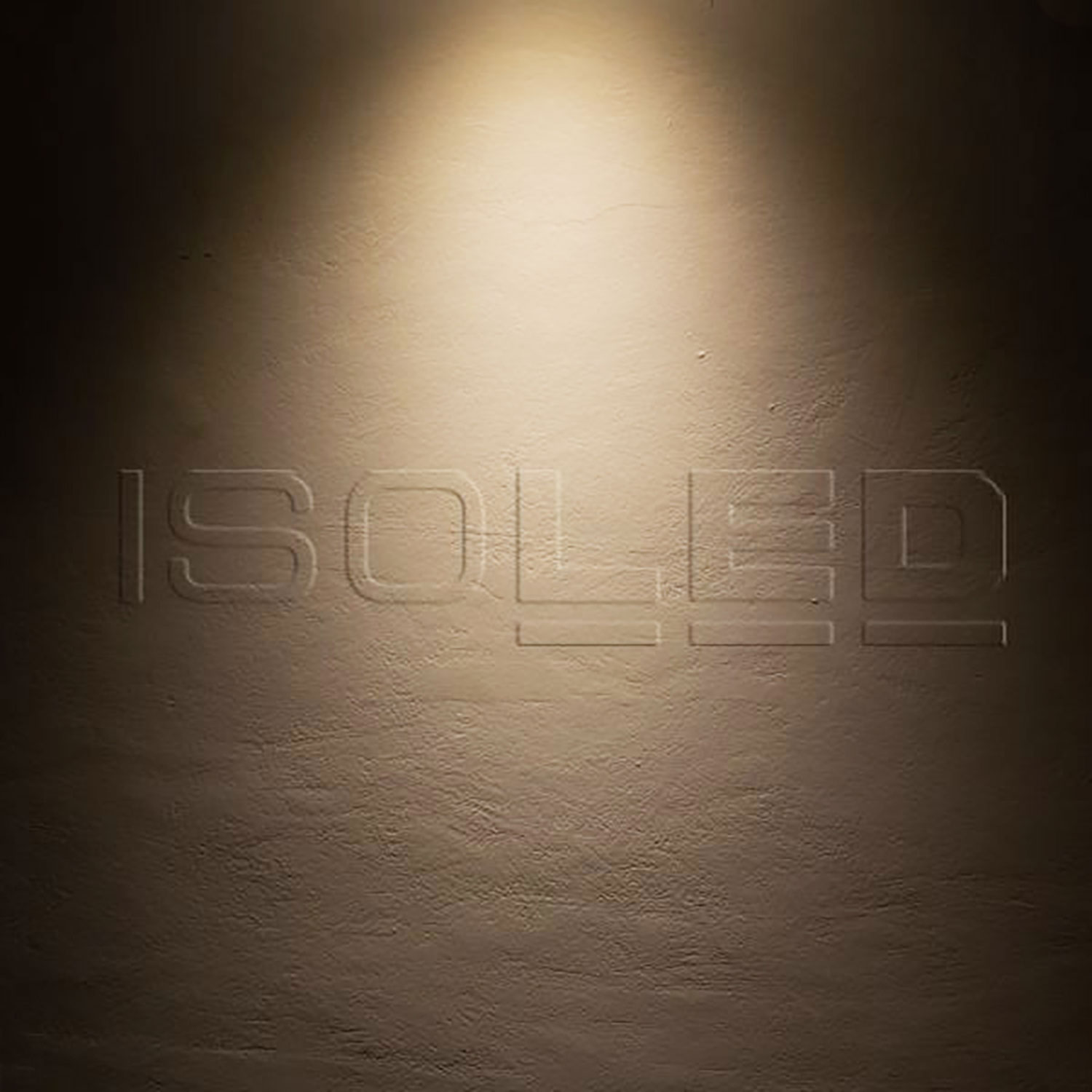 ISOLED LED Einbaustrahler PC68 IP44 brushed 5W 38° warmweiß 3 Stufen dimmbar korrosionsbeständig