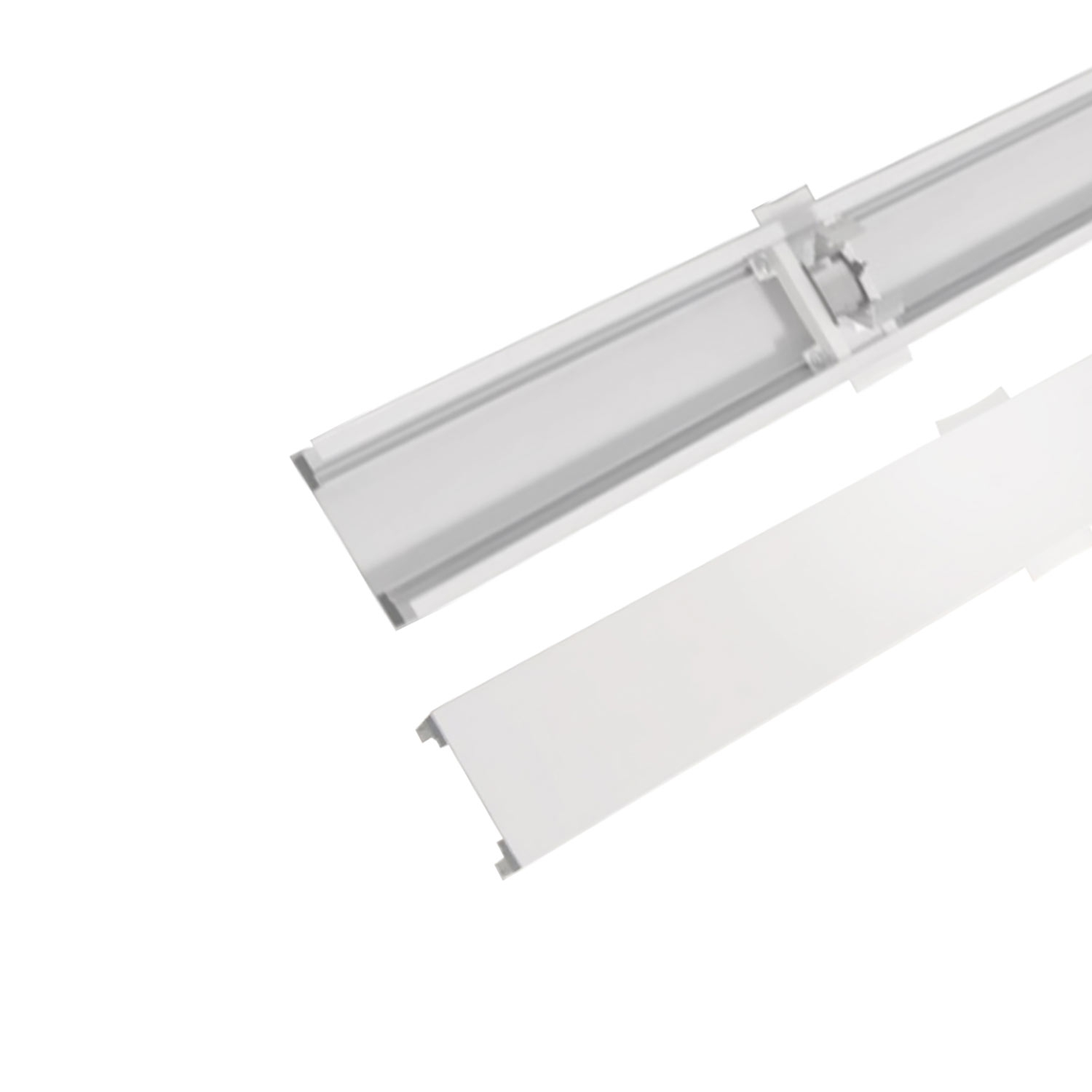 ISOLED FastFix LED Linearsystem R Blindabdeckung für Balkenaufnahme 1,5m