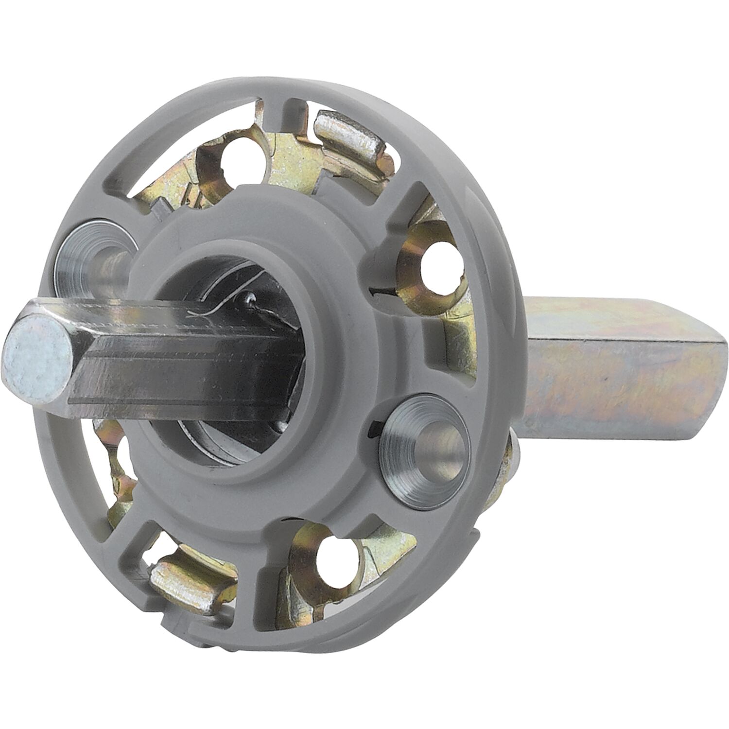 Hoppe HOPPE Montagemodul UP19/RFL rund, Vierkant 10/62 mm, Stahl aluminiumfarbig
