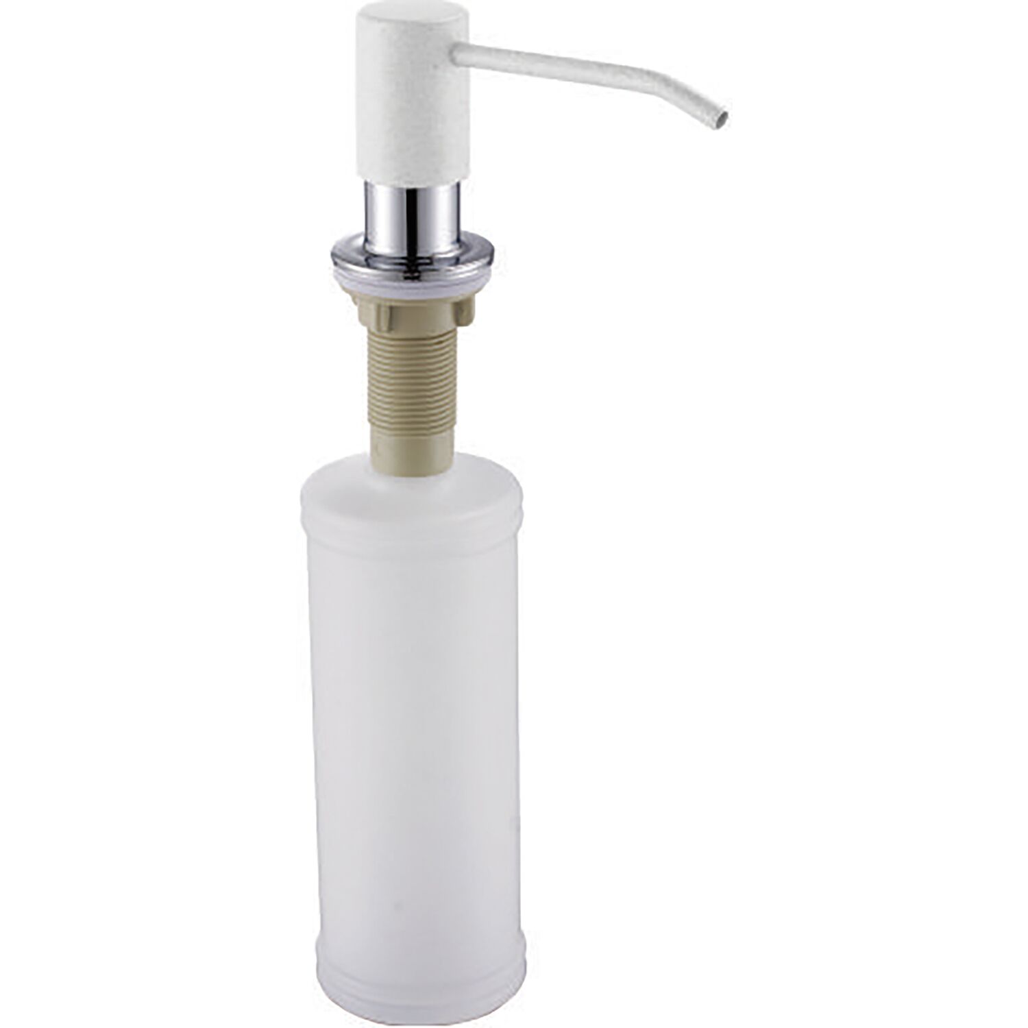 SOLIDO Seifen- und Spülmittelspender Callas, Arctic-weiß, 320 ml