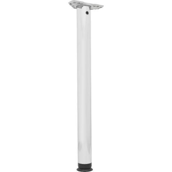 CAMAR Tischfuß Zoom rund 60 x 700 mm Stahl verchromt
