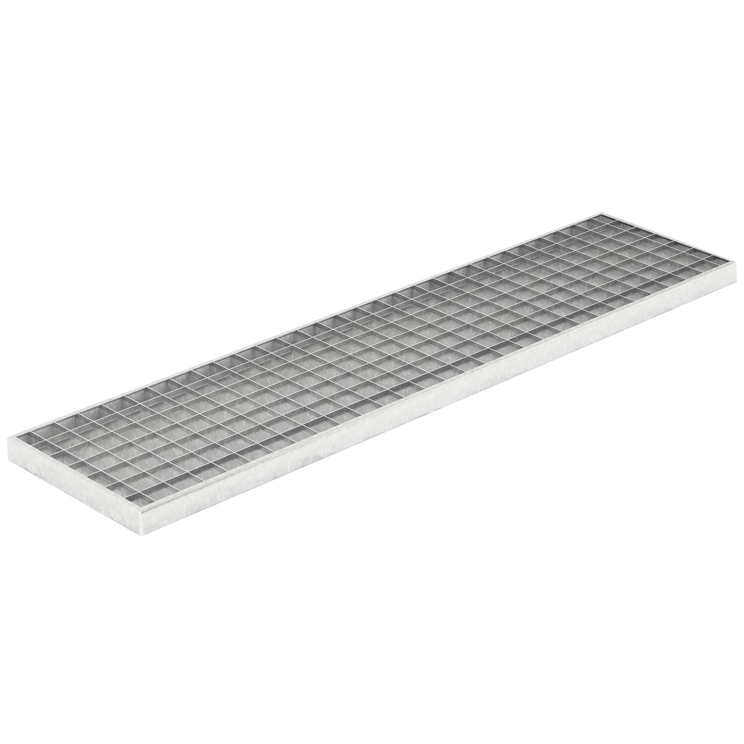 Normgaragenrost Außenmaß 240 x 990 mm, Maschenteilung 33 x 33 mm