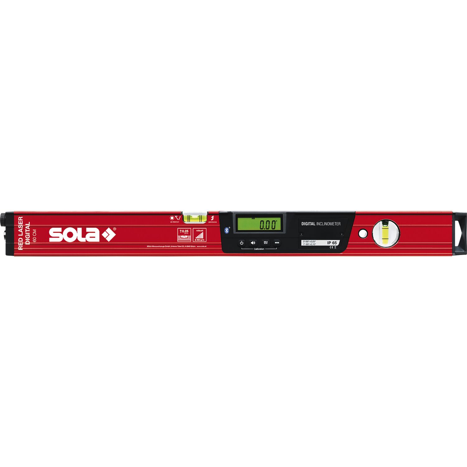 Sola Elektronische Wasserwaage RED 60 Laser digital Länge 600 mm