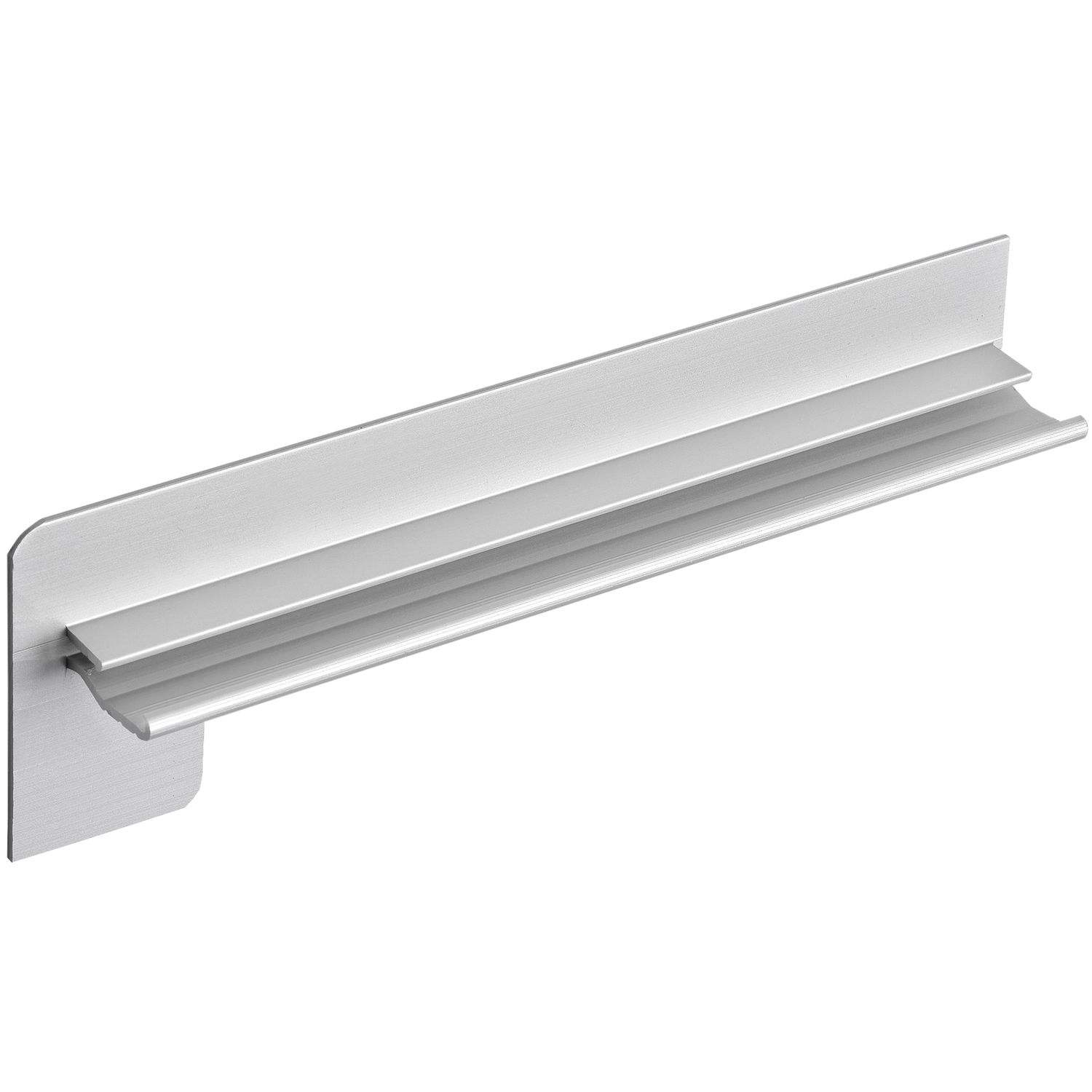 solido Seitenabschlüsse FB 40 Sichtbeton Alu natur eloxiert 240 mm