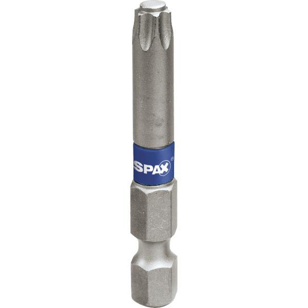 Spax Bit-Einsatz T-Star 1/4"sechskant T30/50 mm Zapfenführung, Inhalt 5 Stück