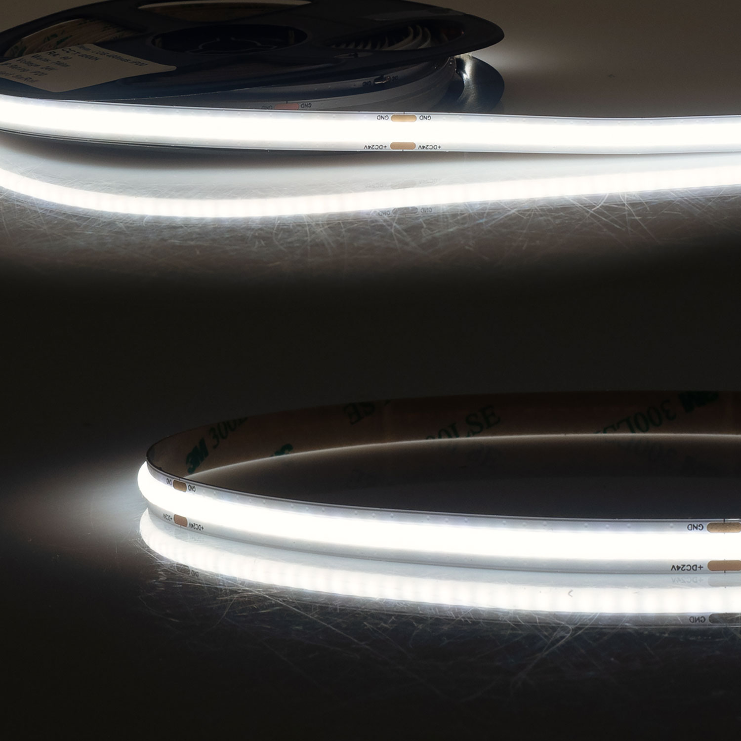 ISOLED LED COB940 Linear Flexband 24V DC 8W IP20 4000K 5m Rolle 480 LED/m