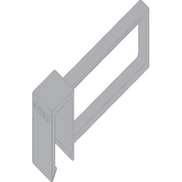 blum ORGA-LINE TANDEMBOX ANTARO Längsteiler/Flaschenhalter zu Querreling, Weiß