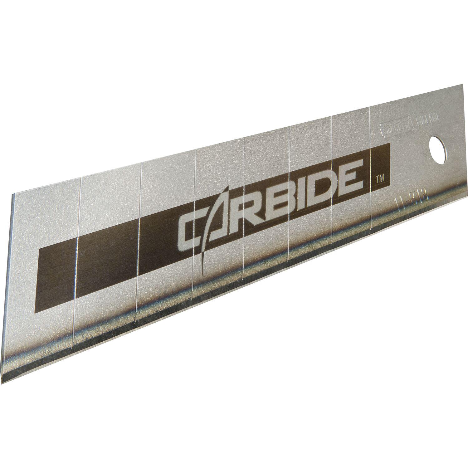 Stanley Ersatzklingenbox Carbide mit 18 mm Abbrechklingen ( 10 Stück )