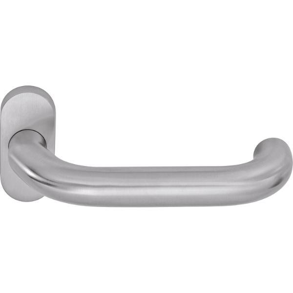 Ogro OGRO Drückerlochteil PREMIUM 8350 V - ohne Rosette, 23,5 mm, silber eloxiert