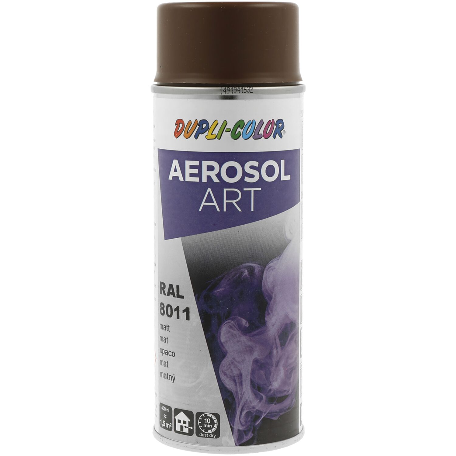 Dupli-Color Lackspray Aerosol Art 400ml nussbraun matt / RAL 8011 (400 ml)