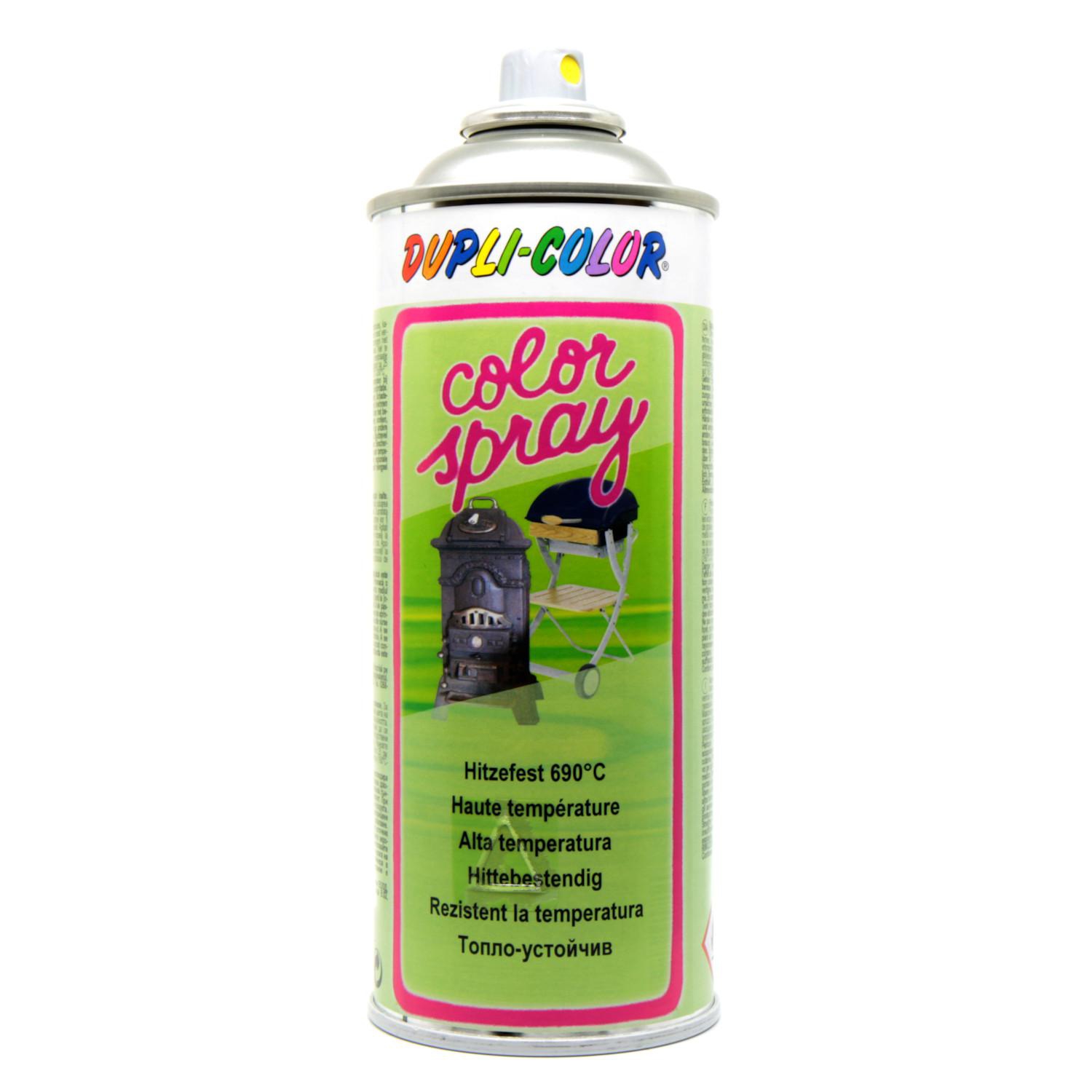 Dupli-Color COLOR Hitzefest Spray 400ml schwarz 690° C (400 ml)