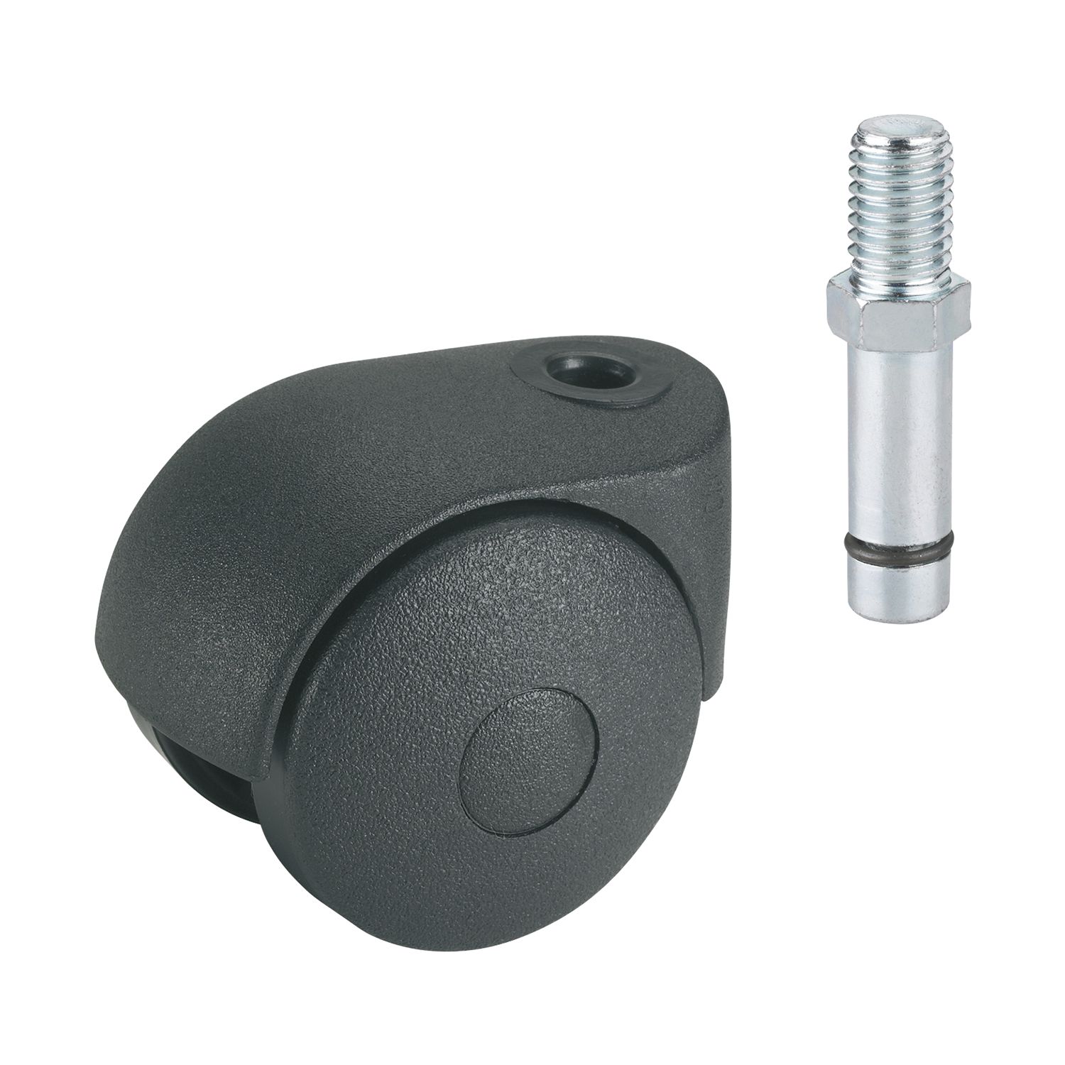 Dörner + Helmer Doppel-Lenkrolle One 40 mm 20 kg Gewindestift