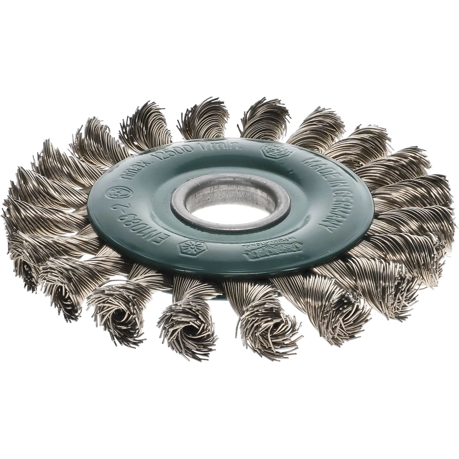 OSBORN Rundbürste gezopft 115 x 12 x 22,2 mm rostfreier Stahldraht