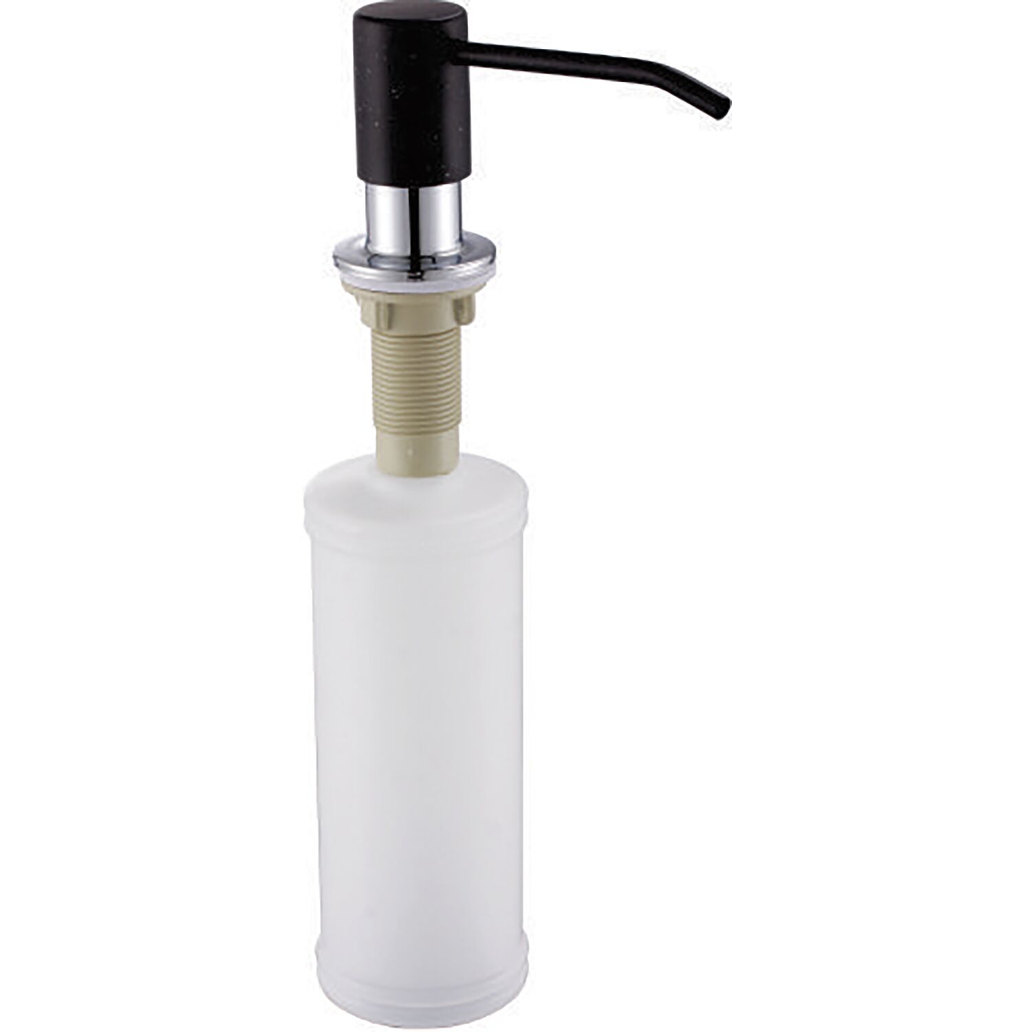 SOLIDO Seifen- und Spülmittelspender Callas, Carbon-Schwarz, 320 ml