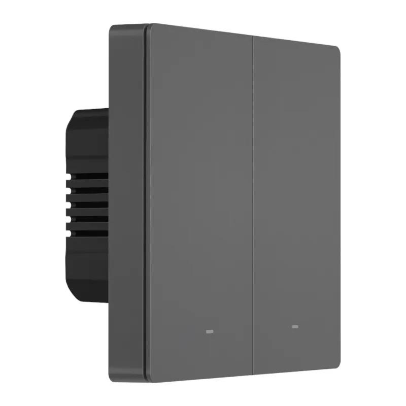 Sonoff SwitchMan Smart Wandschalter M5 86 Matter 2fach graphite