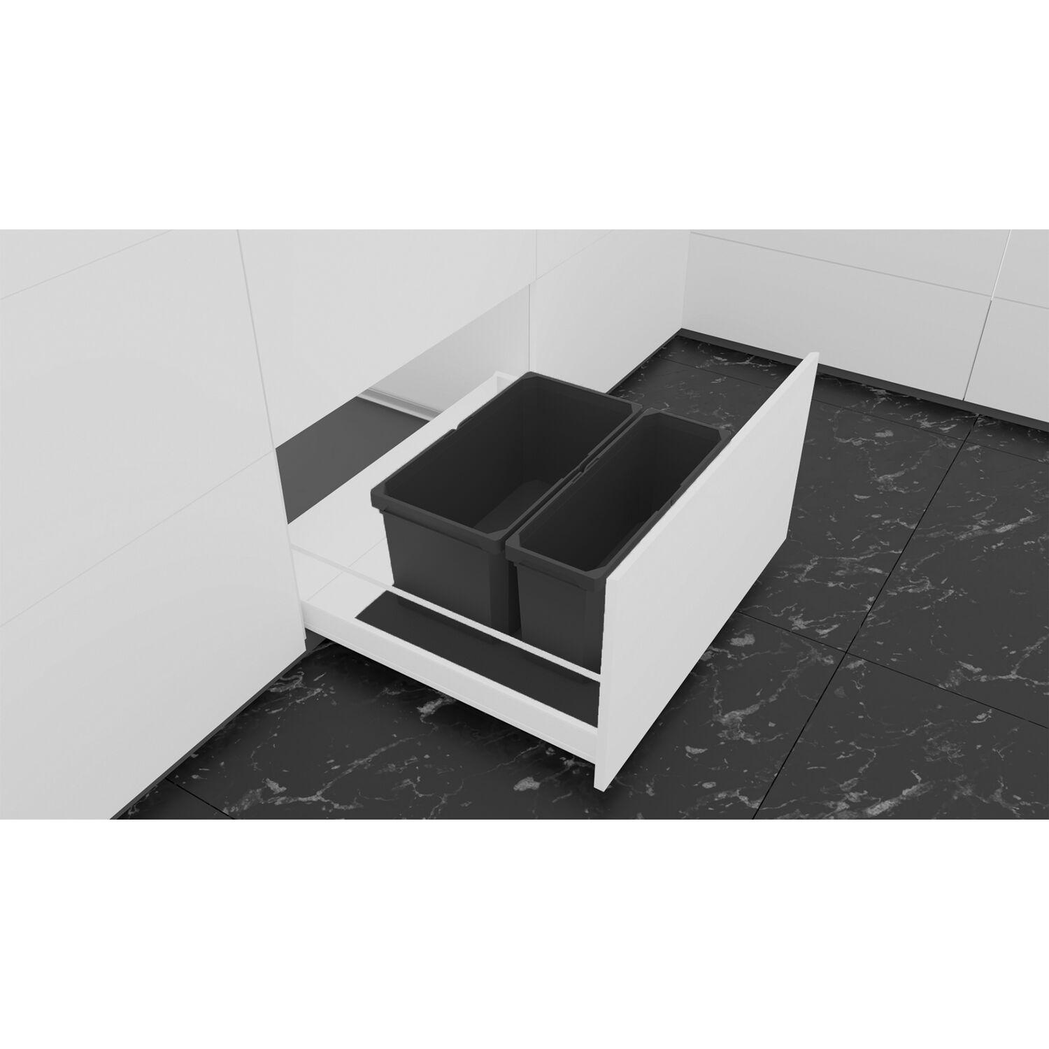 Vauth-Sagel VS ENVI Free Pro Abfalltrennsystem KB 400/Höhe 216 mm Lava