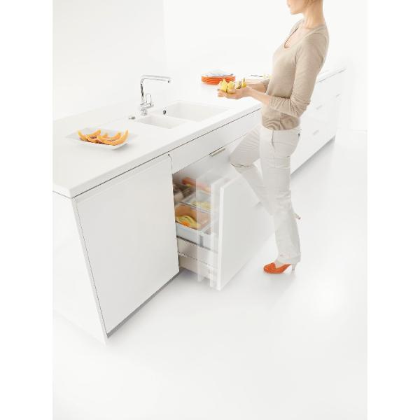 ninka eins2vier Bodenplatte TANDEMBOX Korpusbreite 400mm S19 Dunkelgrau