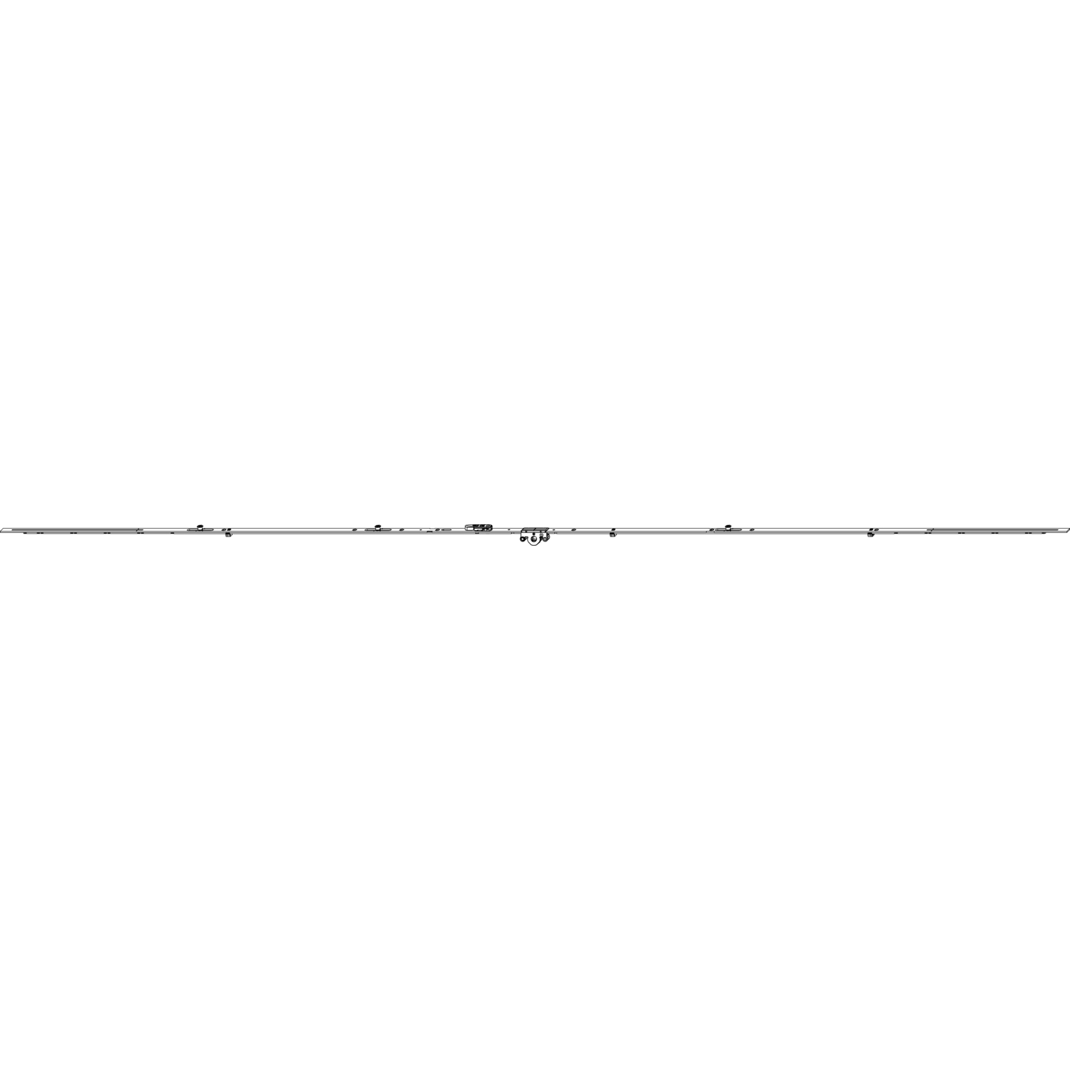 Maco #202739 MACO MM DK-Getriebe variabel DM 15 mm 3iS FFH 1751-2250 mm silber (202739)