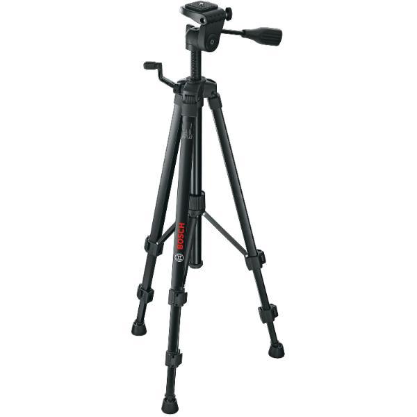 Bosch Alu-Kurbelstativ BT 150 Arbeitshöhe 55-157 cm Gewicht 1 kg