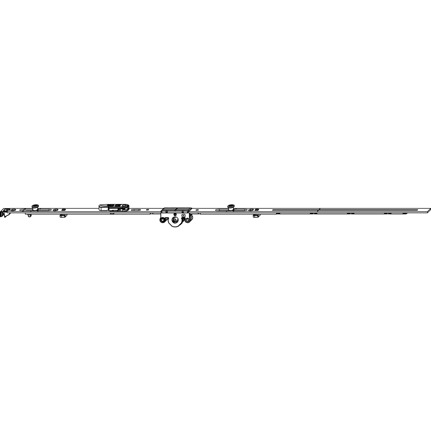 Maco #201736 MACO MM DK-Getriebe fix, EH, DM 15 mm, 2iS, FFH 661-840 mm (201736)