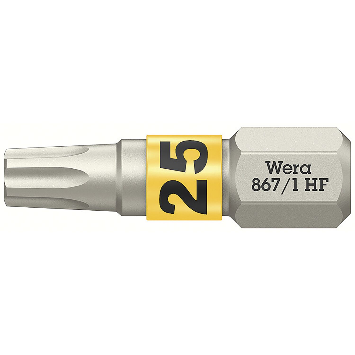 Wera Bit-Einsatz 867/1 HF 1/4" sechskant TX 25/25 mm Torx®