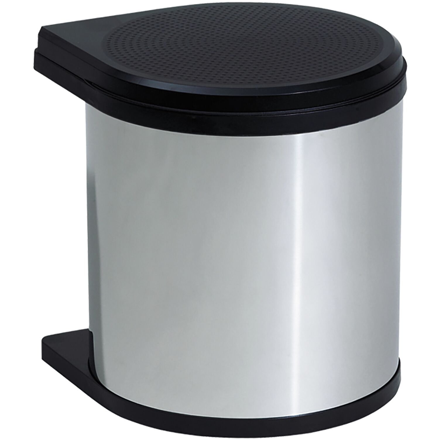 Hailo Einbau-Abfallsammler Mono 12 Liter Edelstahl/Schwarz