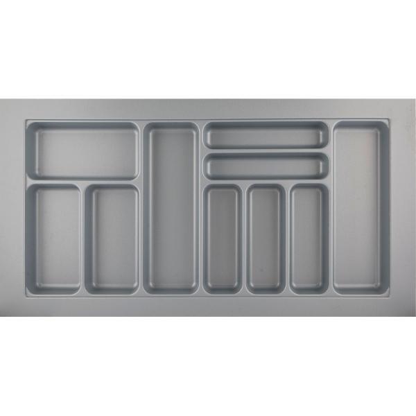 Hettich OrgaTray 440 Besteckeinsatz T 441 - 520/Nennbreite 1000 mm Silber