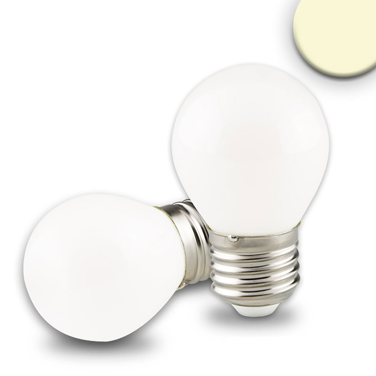 ISOLED E27 LED Illu 4W milky warmweiß dimmbar