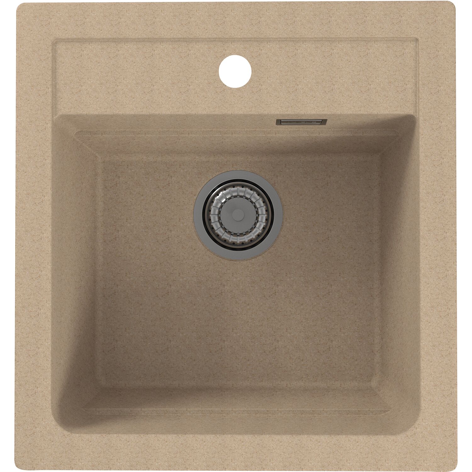 solido Einbauspüle Etagenbecken Atrox 20 Beige inkl. Drehknopf
