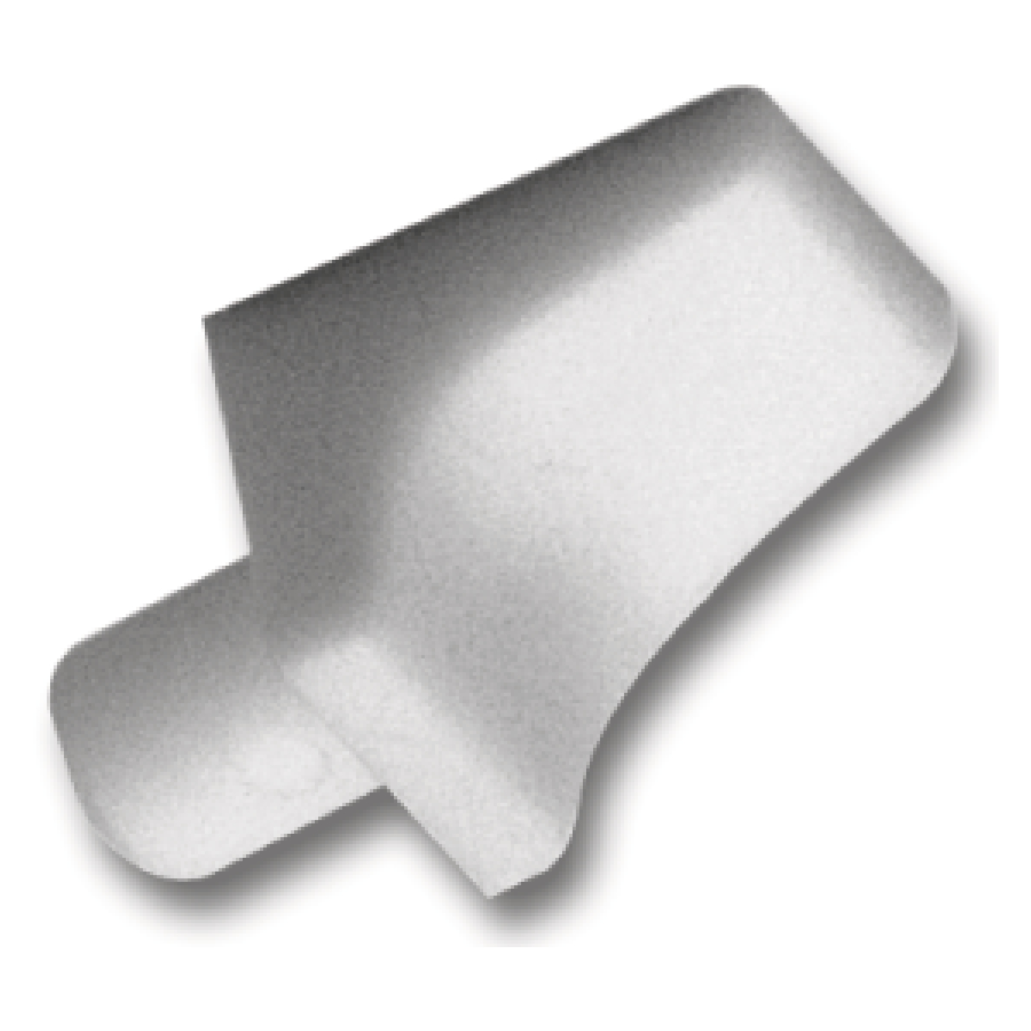ninka Bodenträger mit Winkel 5mm Kunststoff braun