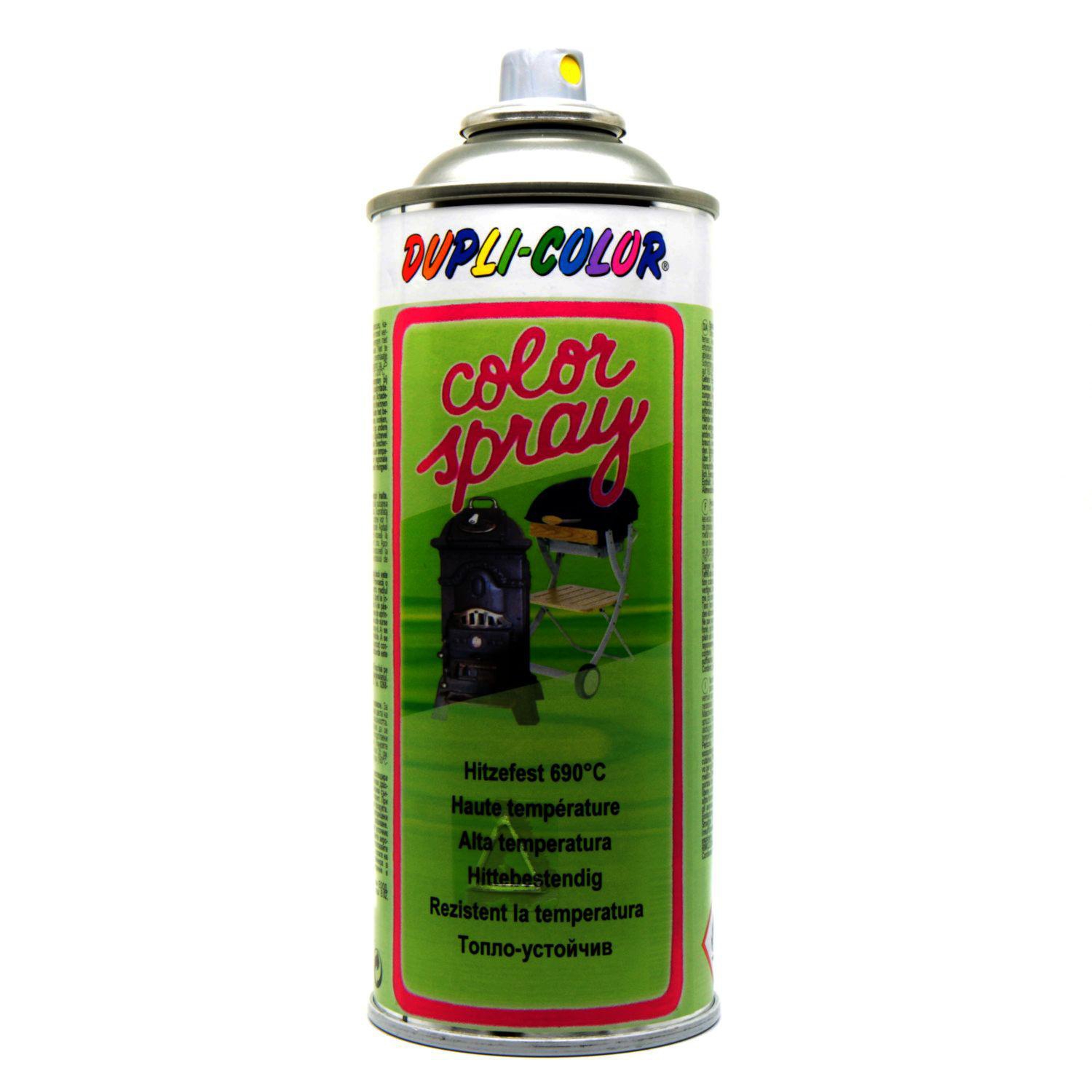 Dupli-Color COLOR Hitzefest Spray 400ml, schwarz 690° C