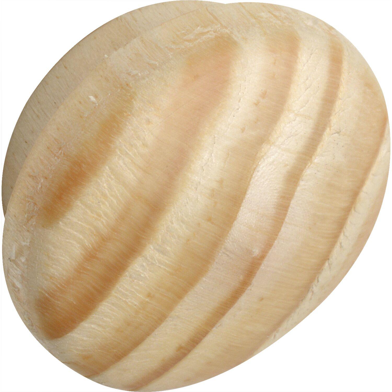 ninka Holzabdeckkappe ø 19 mm, Zapfen ø 15 mm, Zapfenlänge 4 mm, Fichte roh
