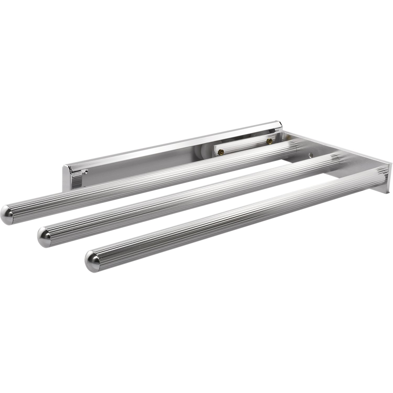 Grimme Geschirrtuch-Auszug Pluto 3-armig 444 mm Alu eloxiert glänzend