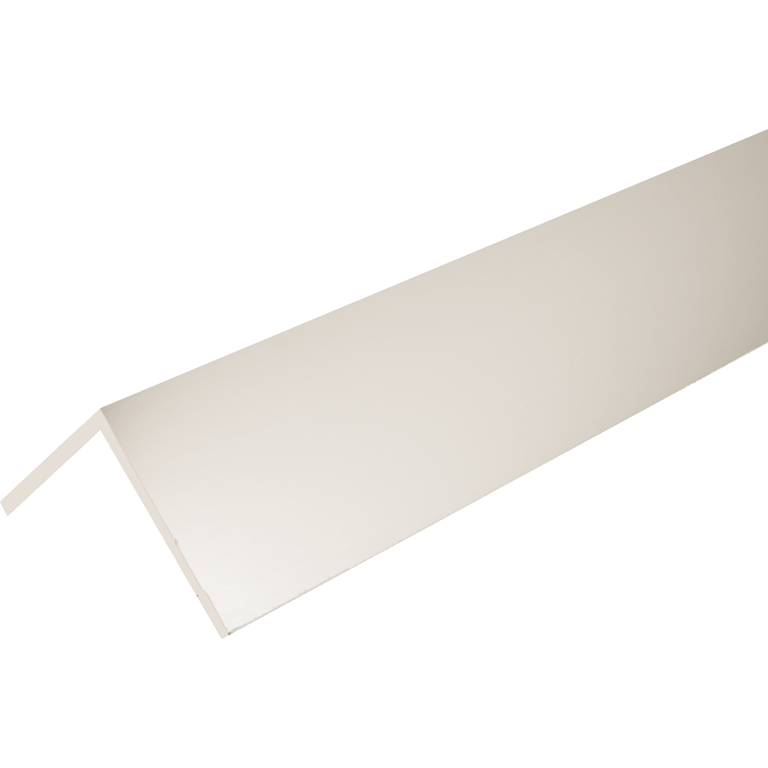 Aluminium Winkel AlMgSi0,5 pulverb. Weiß RAL 9010 ungleichschenkelig 40/20/2 mm (6 m)