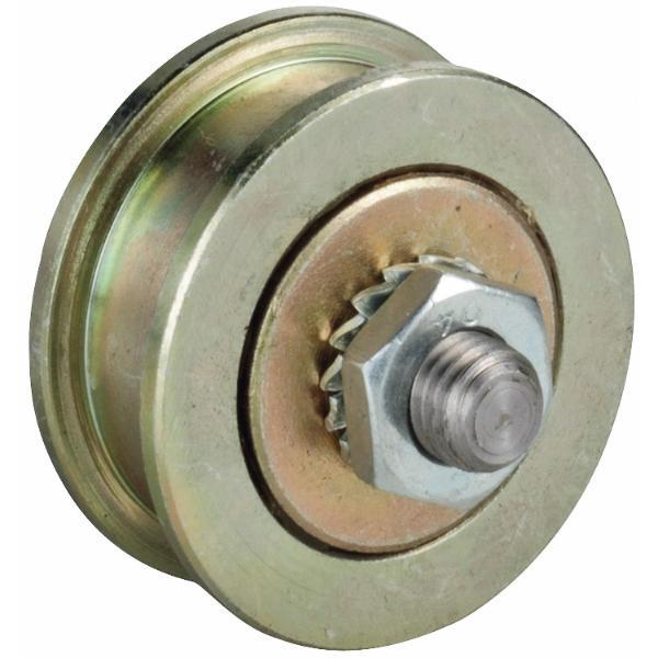 HELM Schiebetor-Stahlrolle ø 55 mm, Stahl verzinkt, gelb