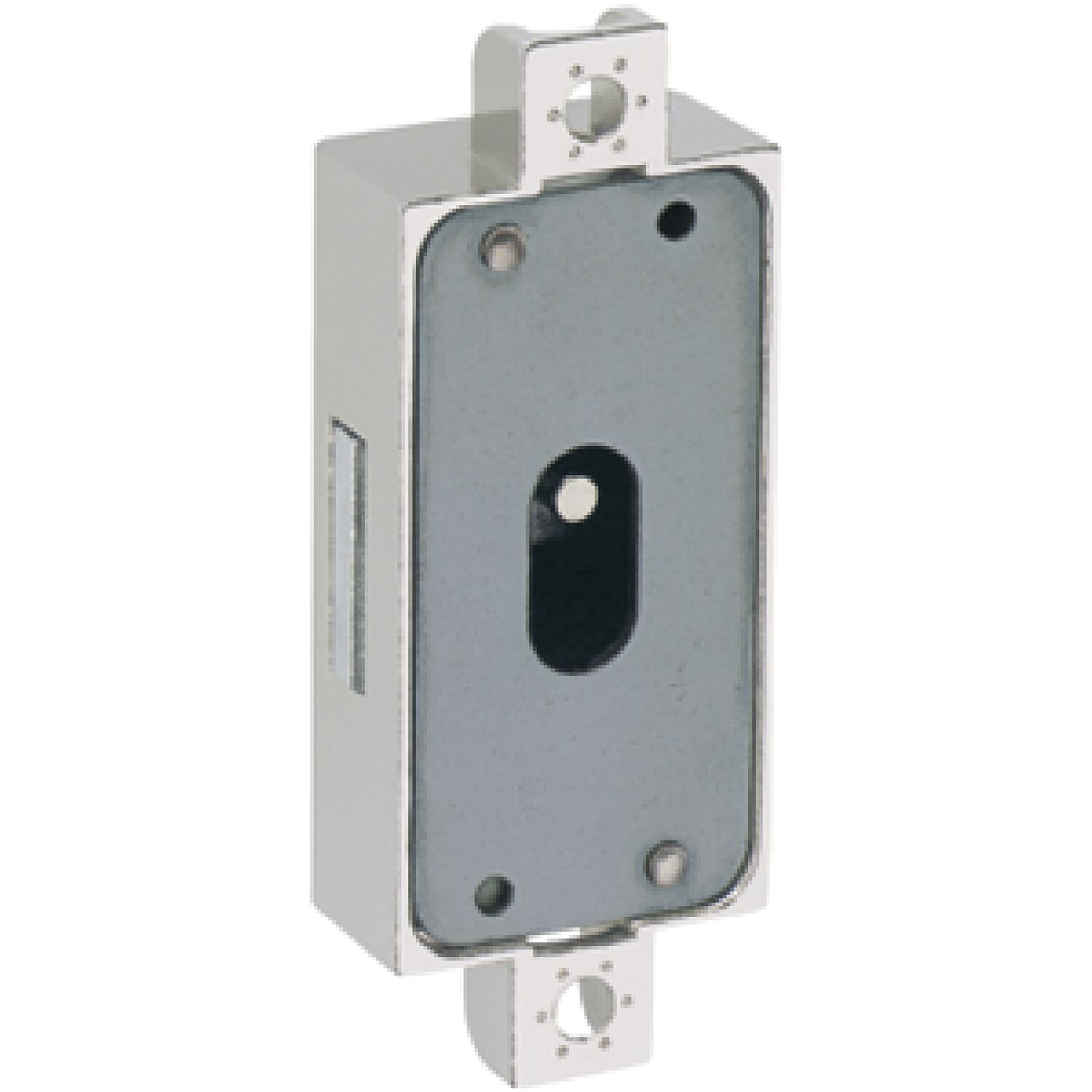 Hettich Drehstangenschloss einfache Sperre DM15 links, Zamak vernickelt