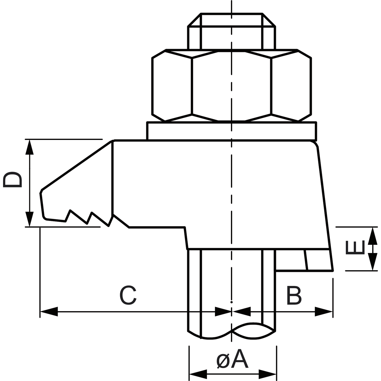 ninka BEAM CLAMP BB1G20 Stahlträgerklemme M20 Sphaeroguss feuerverzinkt mit Zulassung